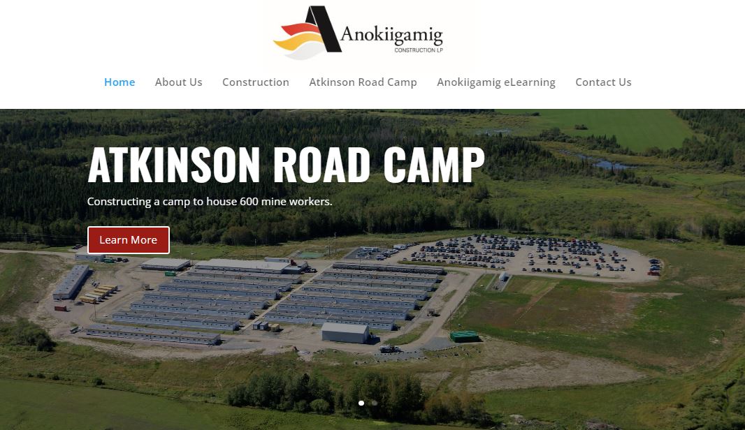 Atkinson Road Camp - Anokiigamig Construction